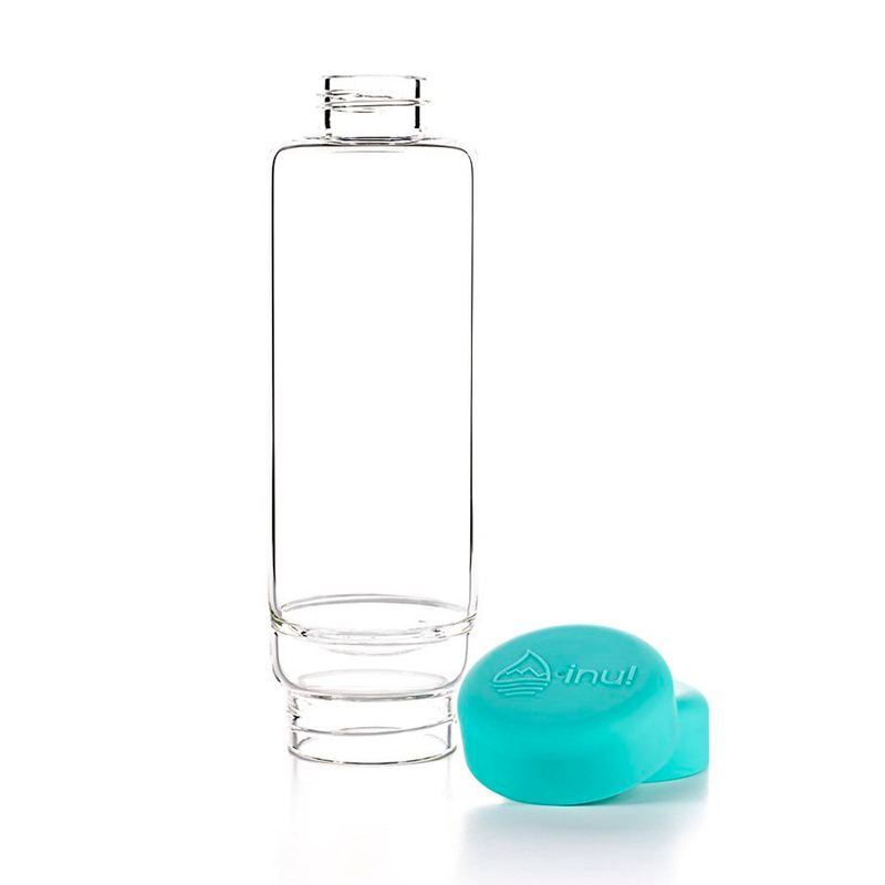 inu! Crystal Water Bottle - Ocean Blue